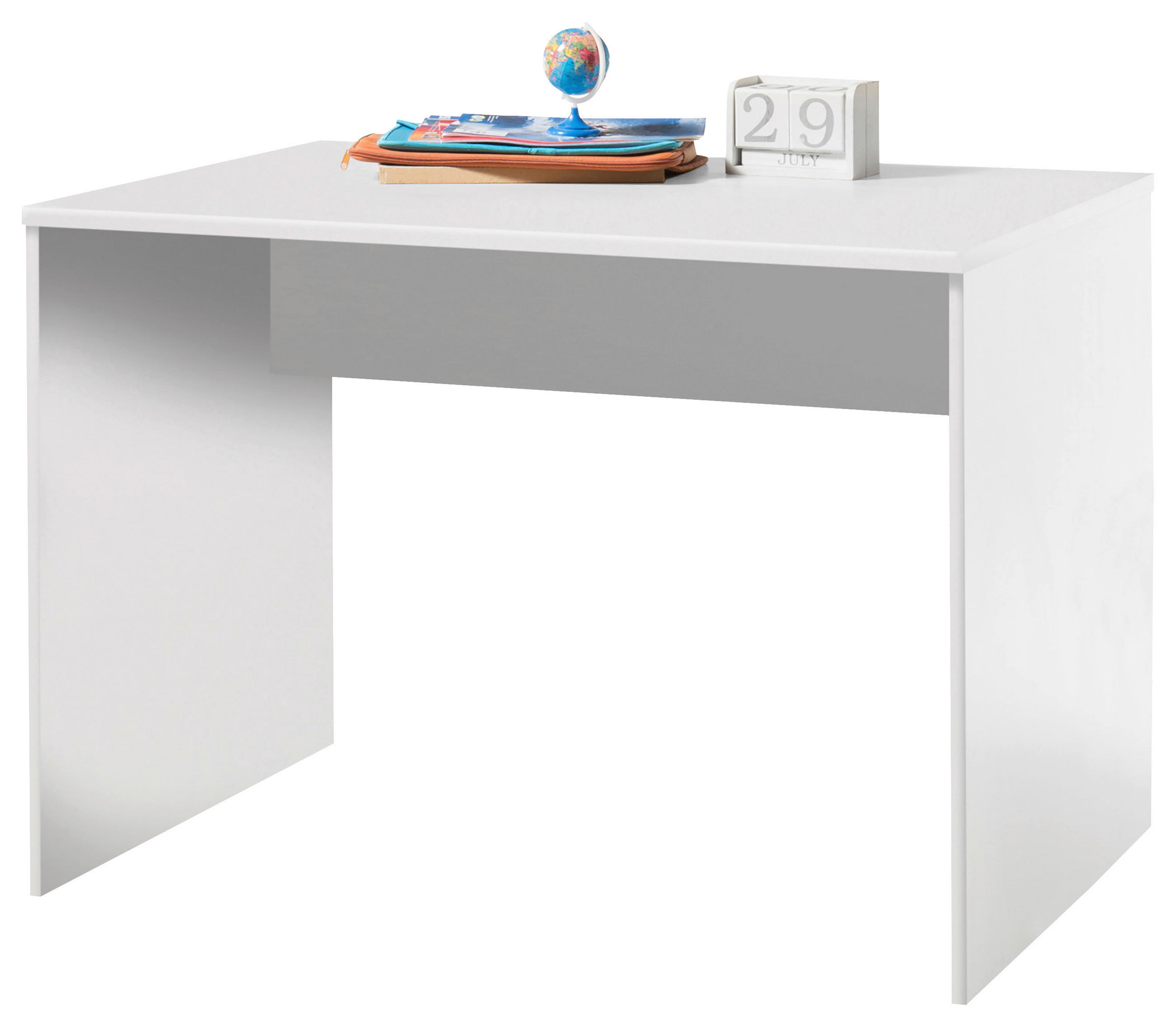 PISAĆI STOL  bijela  drvni materijal  - bijela, Basics, drvni materijal (106/75/75cm) - Carryhome