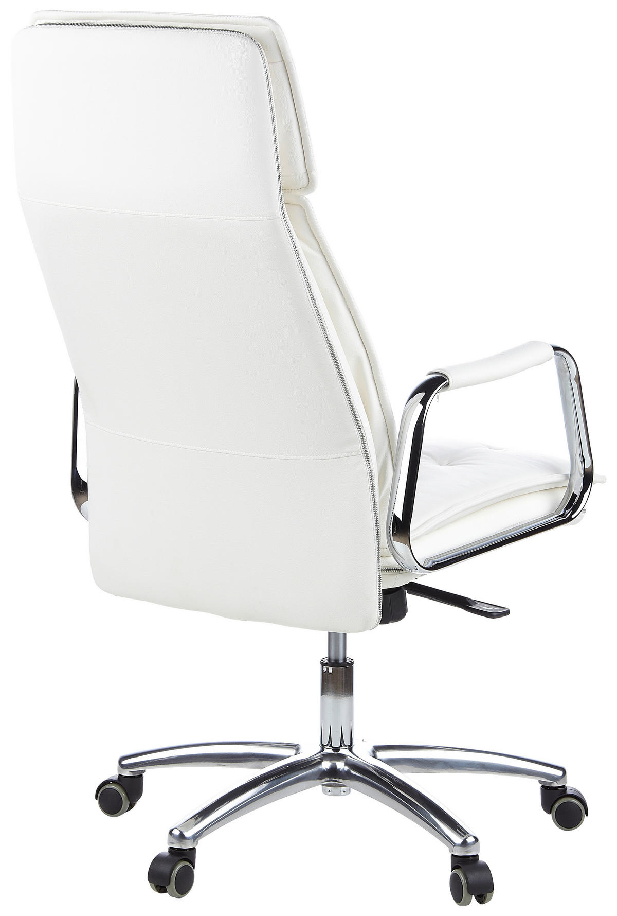 CHEFSESSEL Creme  - Creme, Basics, Leder/Kunststoff (60/130/48cm) - MID.YOU