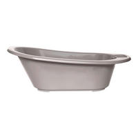 BABYBADEWANNE Chalk Brown  - Graubraun, Basics, Kunststoff (86/44/32cm) - Bebe Jou