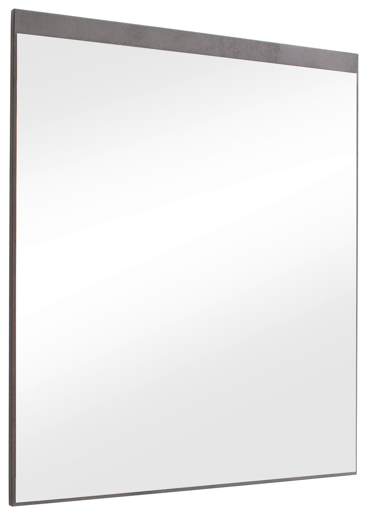 Oglindă De Perete 75/87/2 cm    - antracit, Design, sticlă/material pe bază de lemn (75/87/2cm) - Voleo