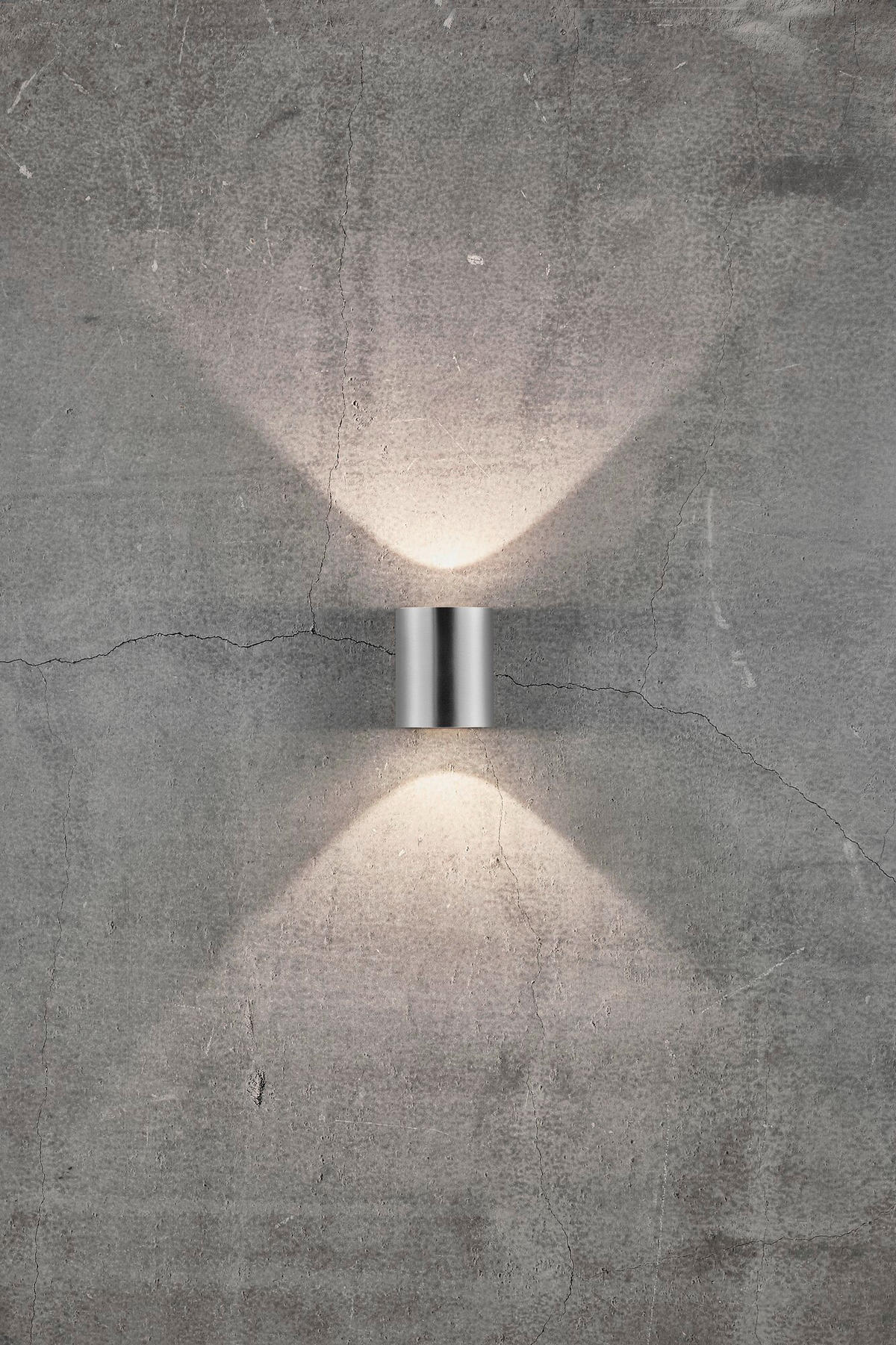 AUßENWANDLEUCHTE 8,7/10,6/10 cm   - Edelstahlfarben, Basics, Metall (8,7/10,6/10cm) - Nordlux