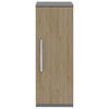 AKTENSCHRANK Grau, Eichefarben  - Eichefarben/Grau, KONVENTIONELL, Holzwerkstoff (40/111,7/43cm) - Moderano