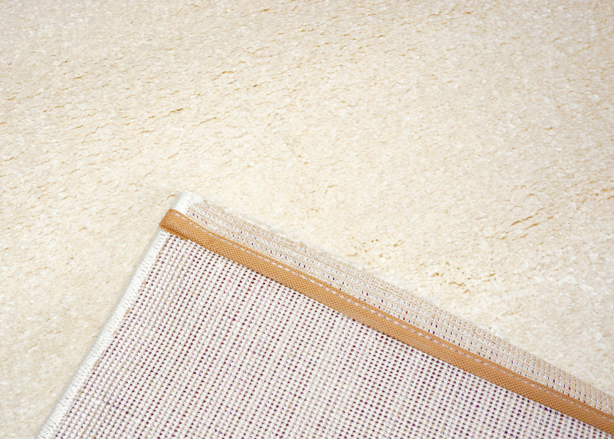 HOCHFLORTEPPICH 200/290 cm Samoa uni creme Creme  - Creme, Basics, Textil (200/290cm) - Novel