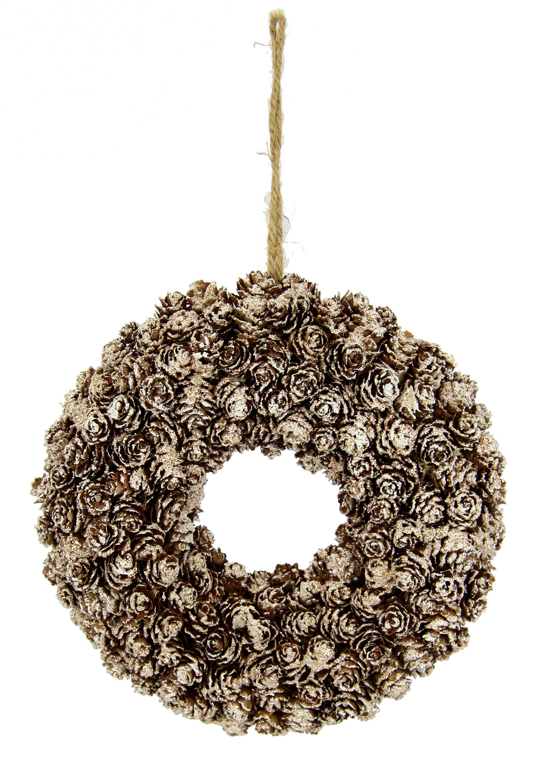 KRANZ - Braun, KONVENTIONELL, Holzwerkstoff (21cm)