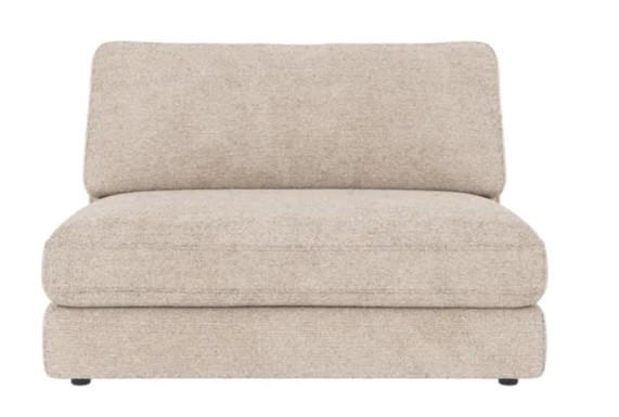 SOFFMODUL i ljusgrå  - ljusgrå, Design, metall/trä (112/78/103cm) - Rowico