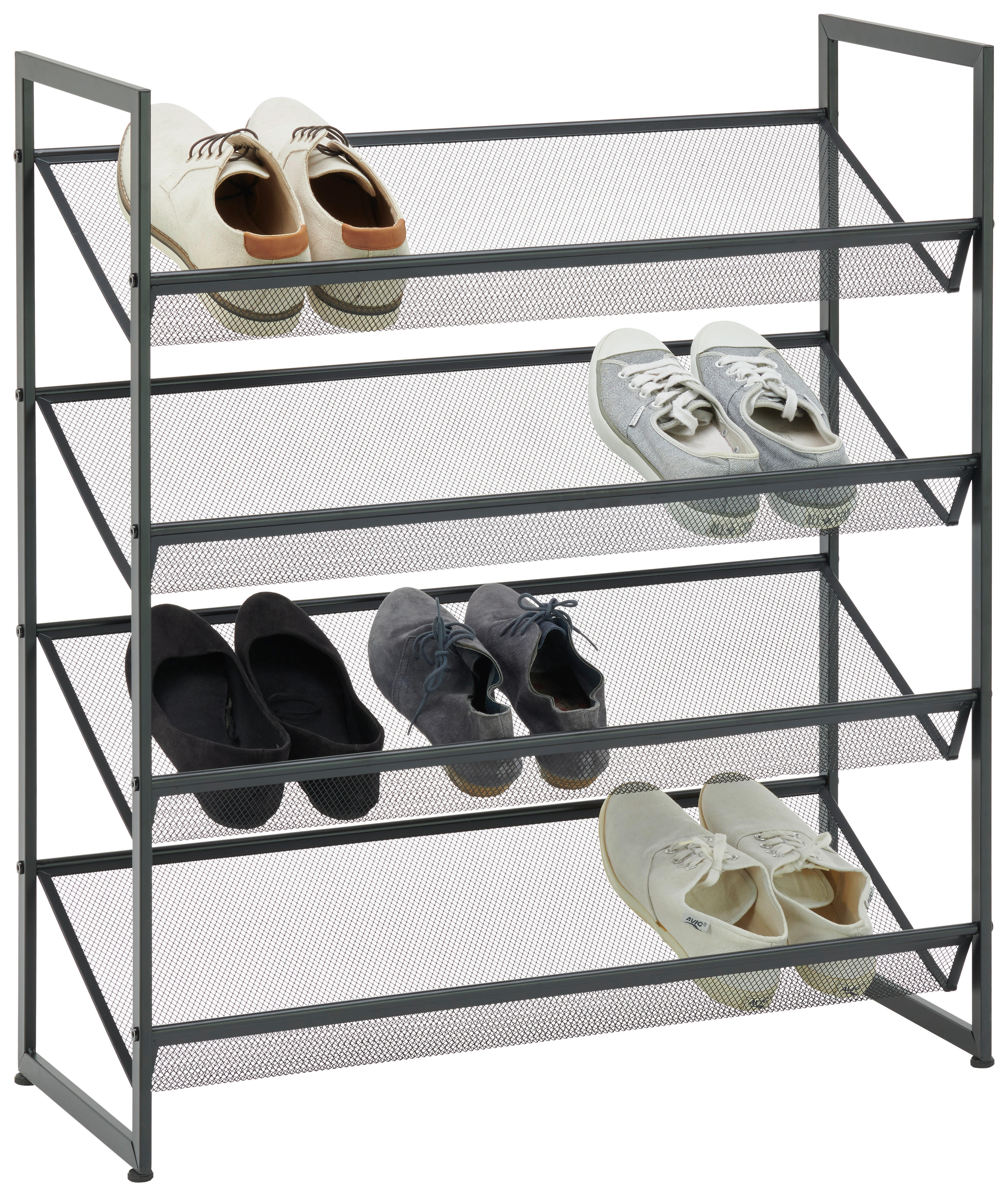 SKOHYLLA 72/80/30 cm  - svart, Basics, metall (72/80/30cm) - Xora