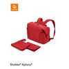 WICKELTASCHE Xplory X  - Rot, Basics, Kunststoff/Textil (40/30/17cm) - Stokke