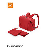 WICKELTASCHE Xplory X  - Rot, Basics, Kunststoff/Textil (40/30/17cm) - Stokke