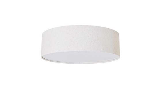 DECKENLEUCHTE 45/13 cm - Naturfarben, Basics, Kunststoff/Textil (45/13cm) - Novel