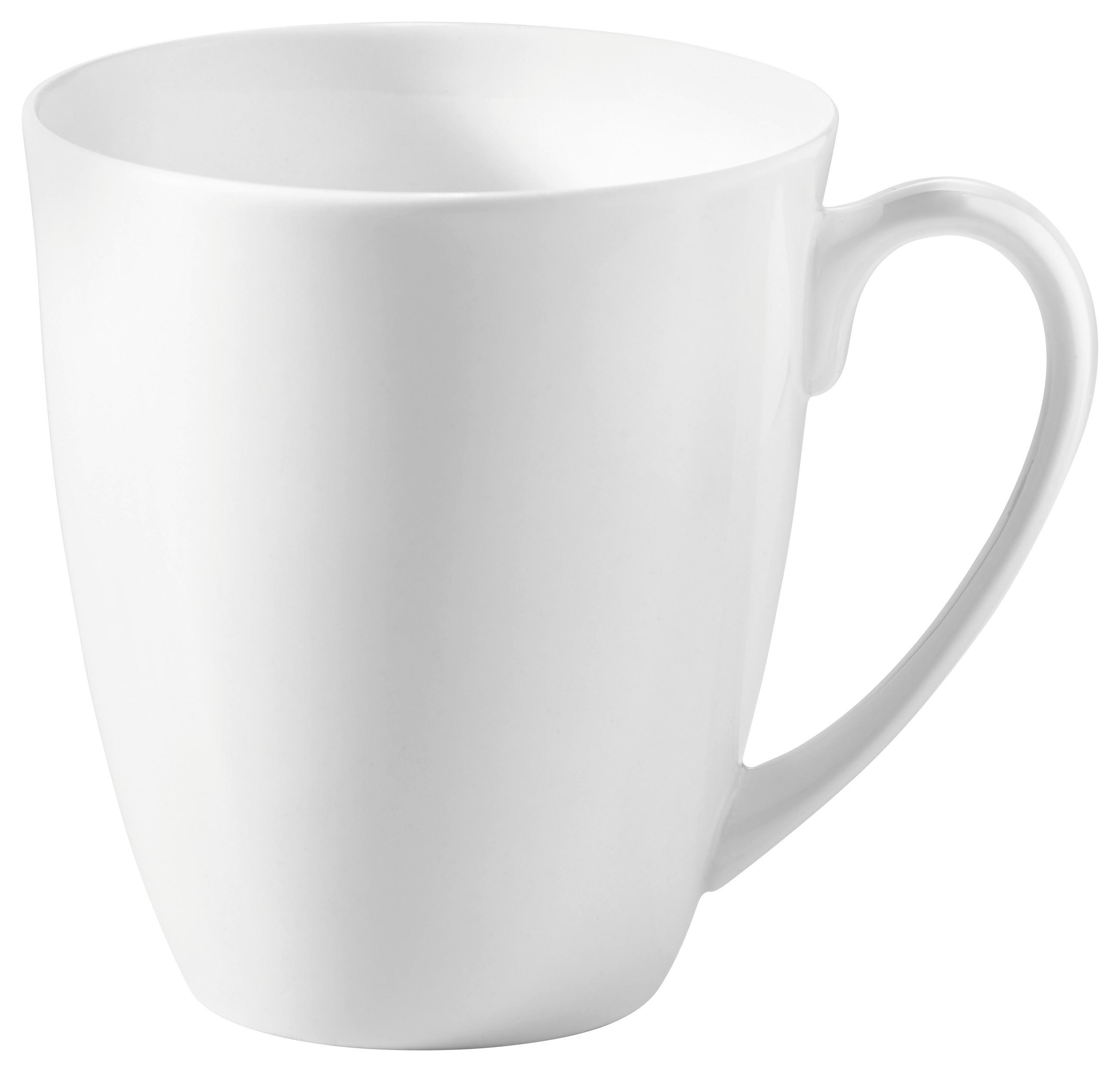 HRNEK NA KÁVU porcelán - bílá, Lifestyle, keramika (8,5/10cm) - Novel