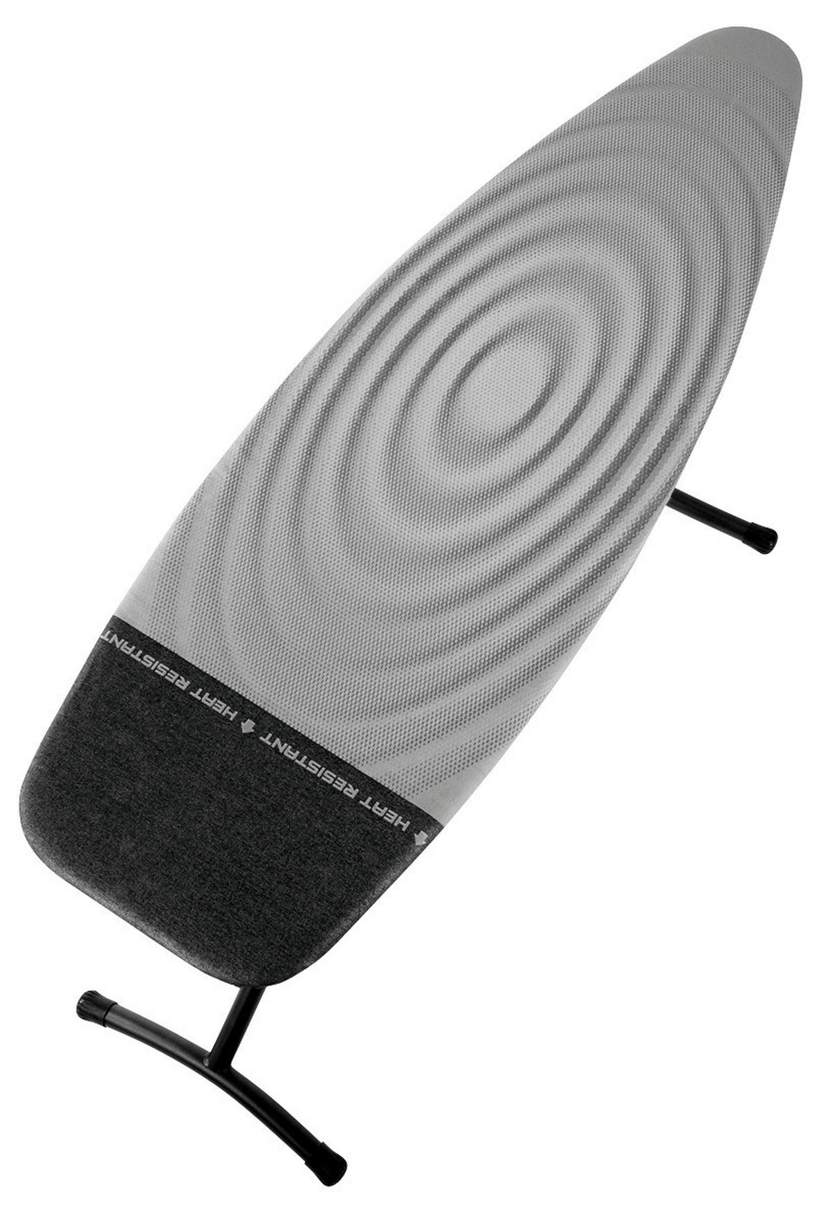 DASKA ZA PEGLANJE - bela/crna, Osnovno, tekstil (47/163,5/8,5cm) - Brabantia