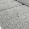 Ecksofa mit Funktion Greige Flachgewebe Zierkissen, Rückenkissen, Bettkasten, Schlaffunktion, Rücken echt, Liegefläche im Originalstoff  - Greige/Schwarz, KONVENTIONELL, Kunststoff/Textil (190/277cm) - Carryhome