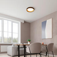 LED-TAKLAMPA 45 W 48,5/8 cm  - vit/champagne, Design, plast (48,5/8cm) - Novel