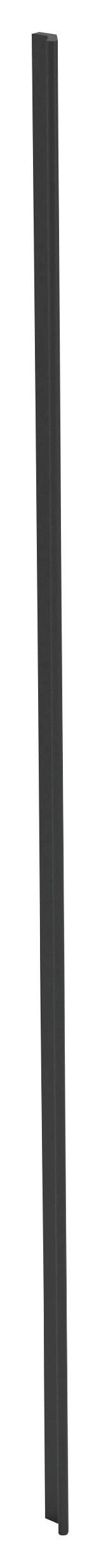 NÁBYTKOVÁ ÚCHYTKA, čierna, - čierna, plast (101cm) - Hom`in