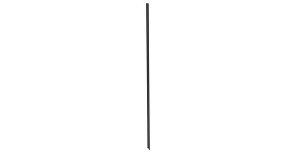 MÖBELGRIFF Schwarz  - Schwarz, Kunststoff (101cm) - Hom`in