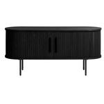 LOWBOARD Schwarz  120/56/40 cm  - Schwarz, Trend, Holz/Holzwerkstoff (120/56/40cm) - Xora