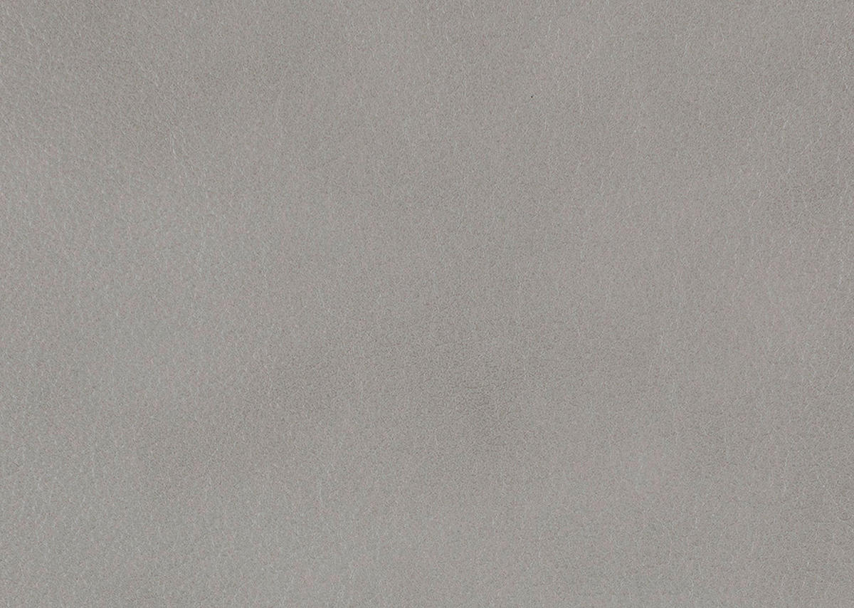 3-SITZER-SOFA in Echtleder Silberfarben  - Silberfarben/Schwarz, Design, Leder/Metall (222/86/104cm) - Dieter Knoll