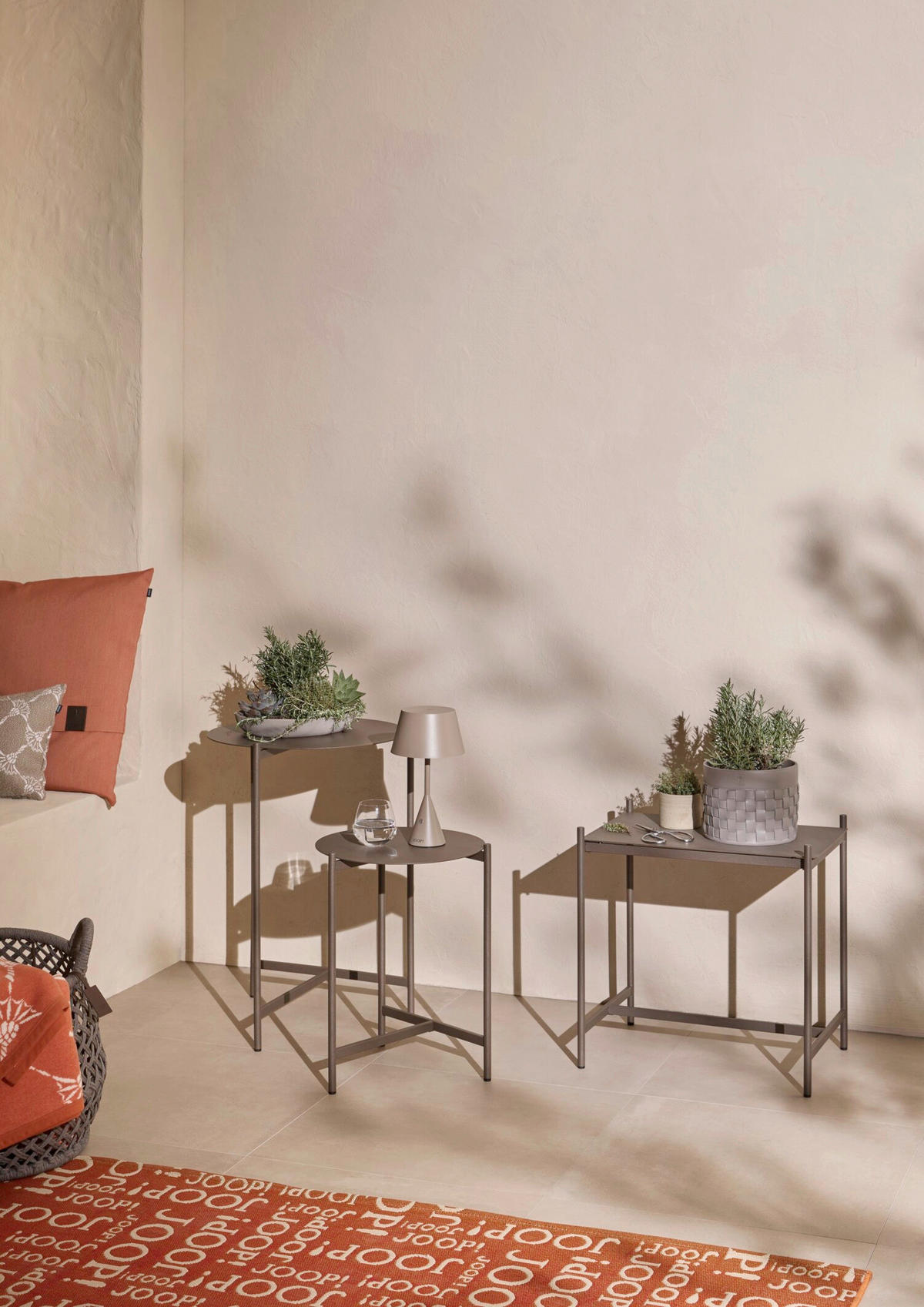 OUTDOORTEPPICH 160/235 cm Repeat  - Aprikose, Design, Kunststoff/Textil (160/235cm) - Joop!