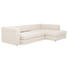 WOHNLANDSCHAFT - Creme/Schwarz, Design, Kunststoff/Textil (304/194cm) - Dieter Knoll