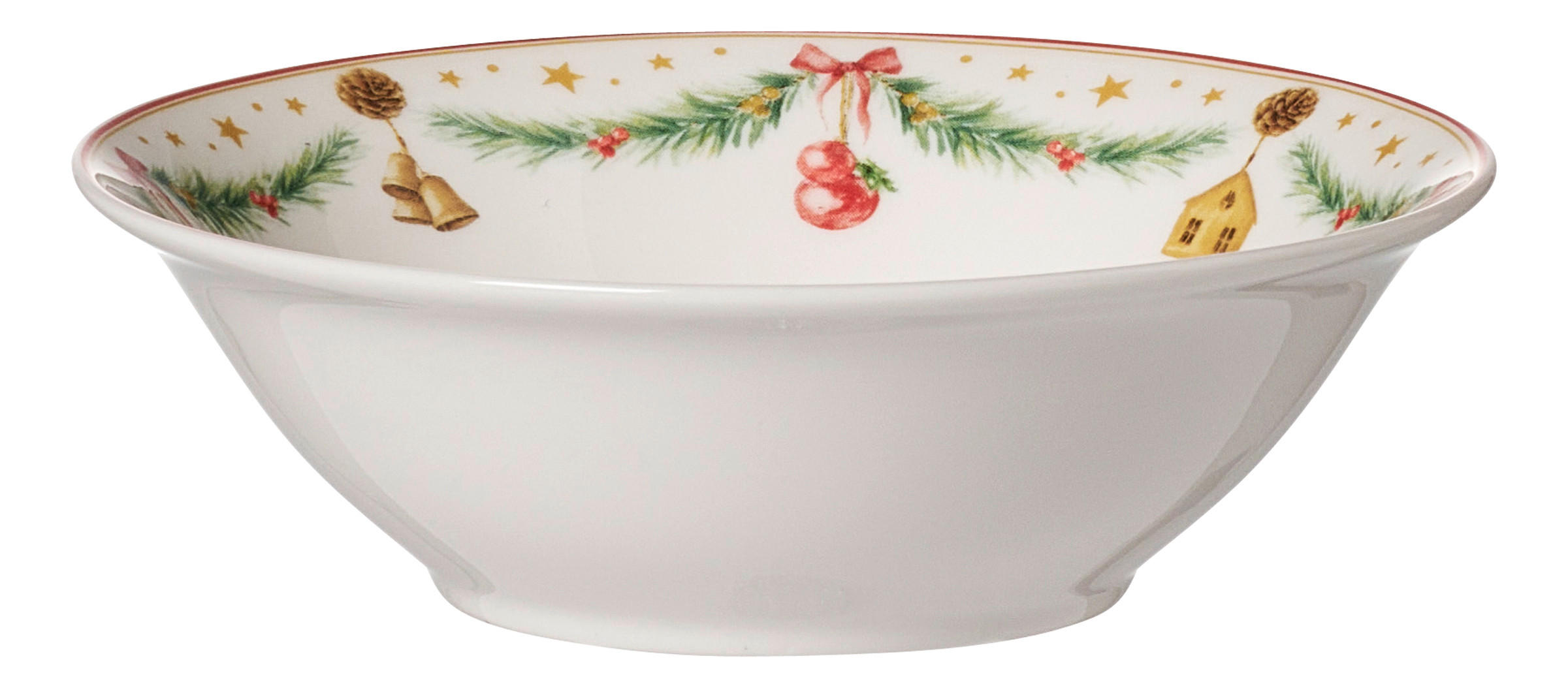 DEZERTNÍ MISKA, keramika, 14/14/4 cm - vícebarevná, Basics, keramika (14/14/4cm)