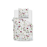 BETTWÄSCHE Celeste Flanell 155/220 cm  - Weiß, Basics, Textil (155/220cm)