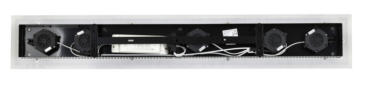 LED-HÄNGELEUCHTE Biarritz 95/150/15 cm  - Schwarzchrom, Design, Kunststoff/Metall (95/150/15cm)