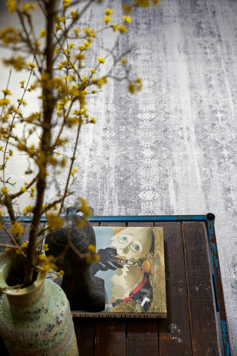 WEBTEPPICH 130/190 cm Alaska Grau, Weiß  - Weiß/Grau, LIFESTYLE, Textil (130/190cm) - WECON HOME
