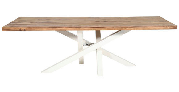 TISCHGESTELL in Metall 160/70/72 cm - Creme, Design, Metall (160/70/72cm) - Landscape