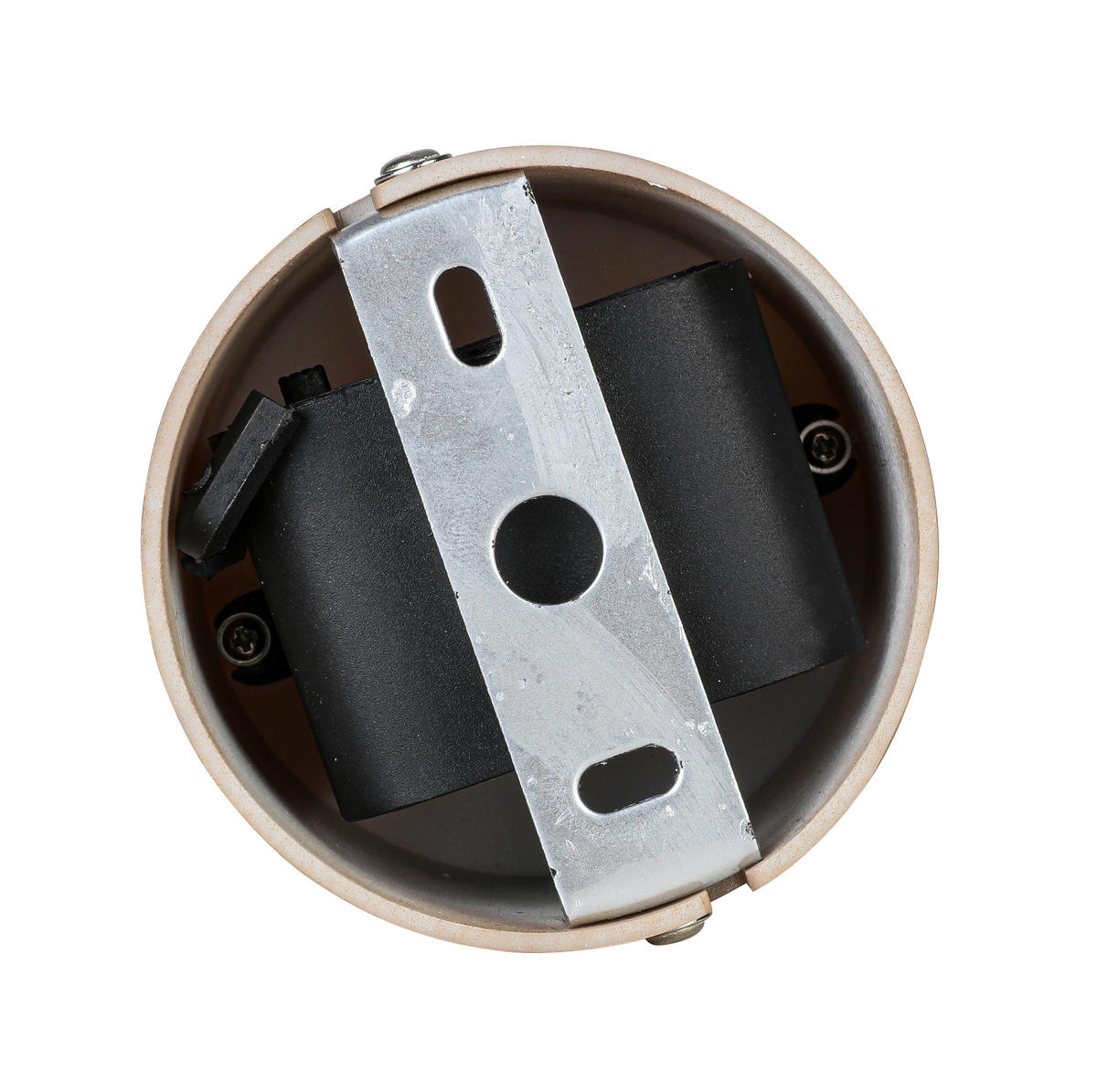 LED-HÄNGELEUCHTE Modula 80-200/9/9 cm  - Sandfarben, Design, Kunststoff/Metall (80-200/9/9cm) - Novel