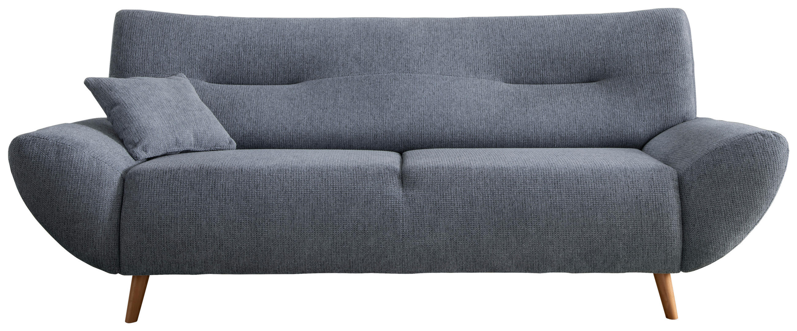 P & B 3-Sitzer-Sofa Hellblau 205x81x90 cm