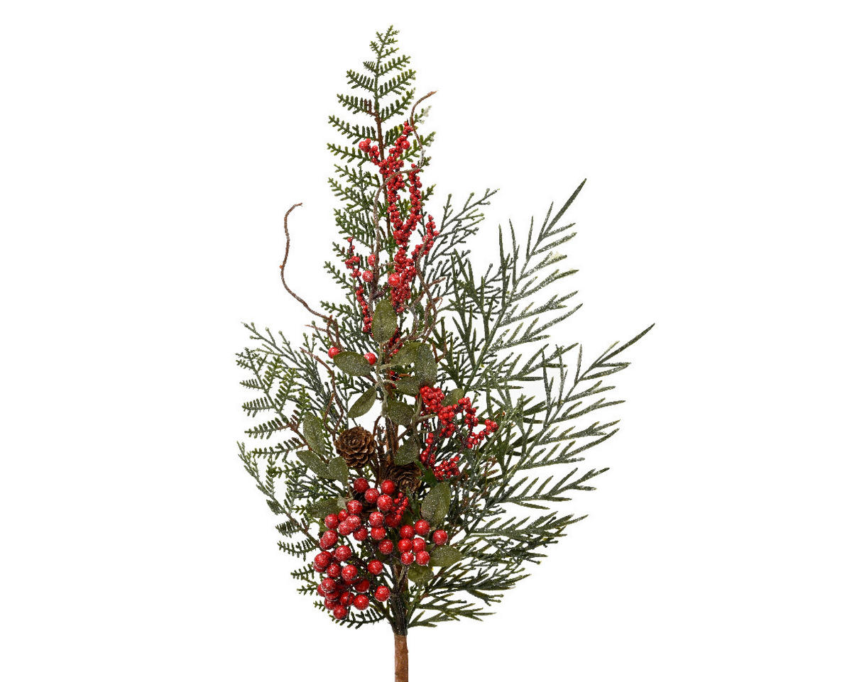 BÜNDEL  - Rot/Grün, KONVENTIONELL, Kunststoff (70,00/20,00/8,00cm) - X-Mas