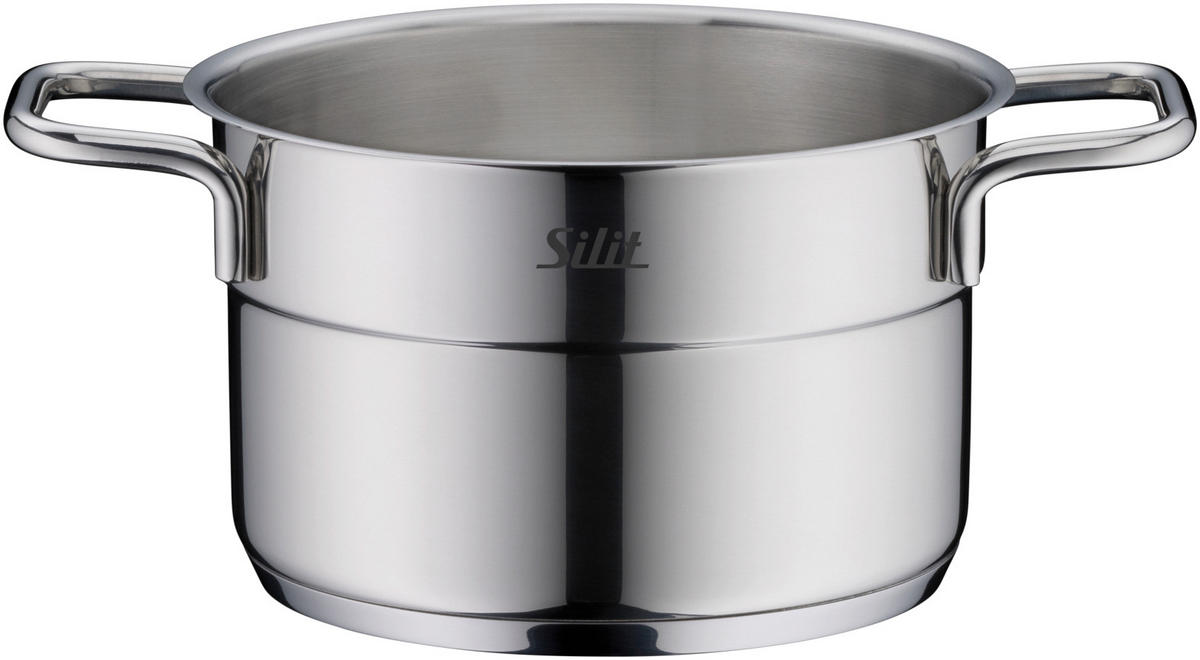 FLEISCHTOPF Extra Cook 1,3 L  - Klar, Basics, Metall (14cm) - Silit