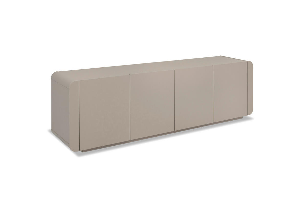 LOWBOARD  175/52/39 cm  - Greige, Design, Holzwerkstoff (175/52/39cm) - MID.YOU