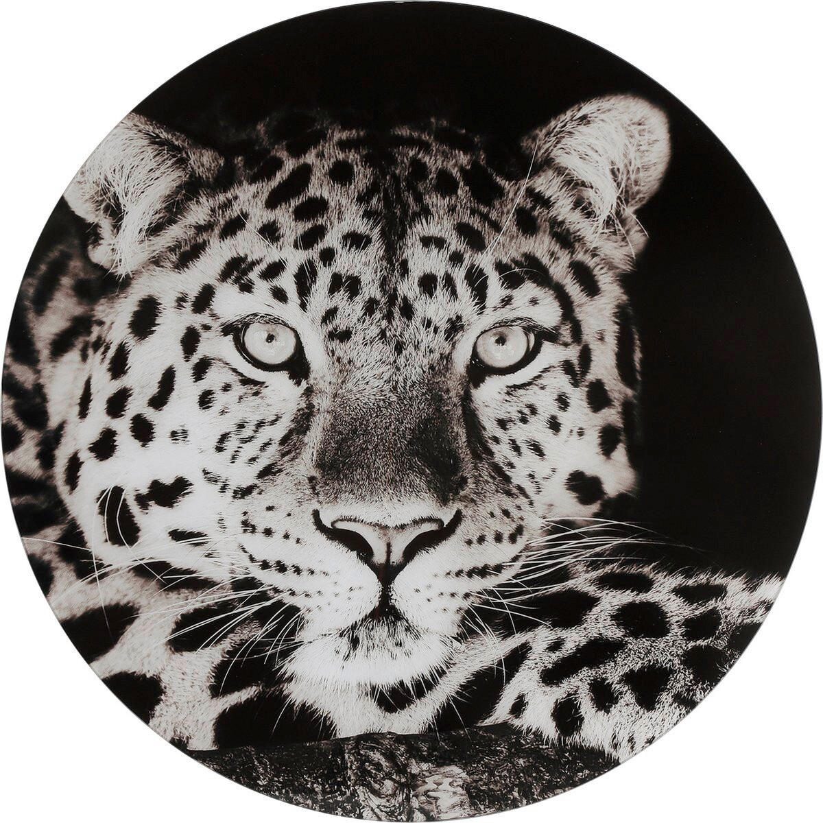 SLIKA NA STAKLU   50 cm  - bela/crna, Osnovno, staklo (50cm)