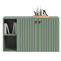 SITZBANK 106/63/37 cm Graugrün Kunststoff  - Schwarz/Graugrün, Design, Kunststoff/Metall (106/63/37cm) - MID.YOU