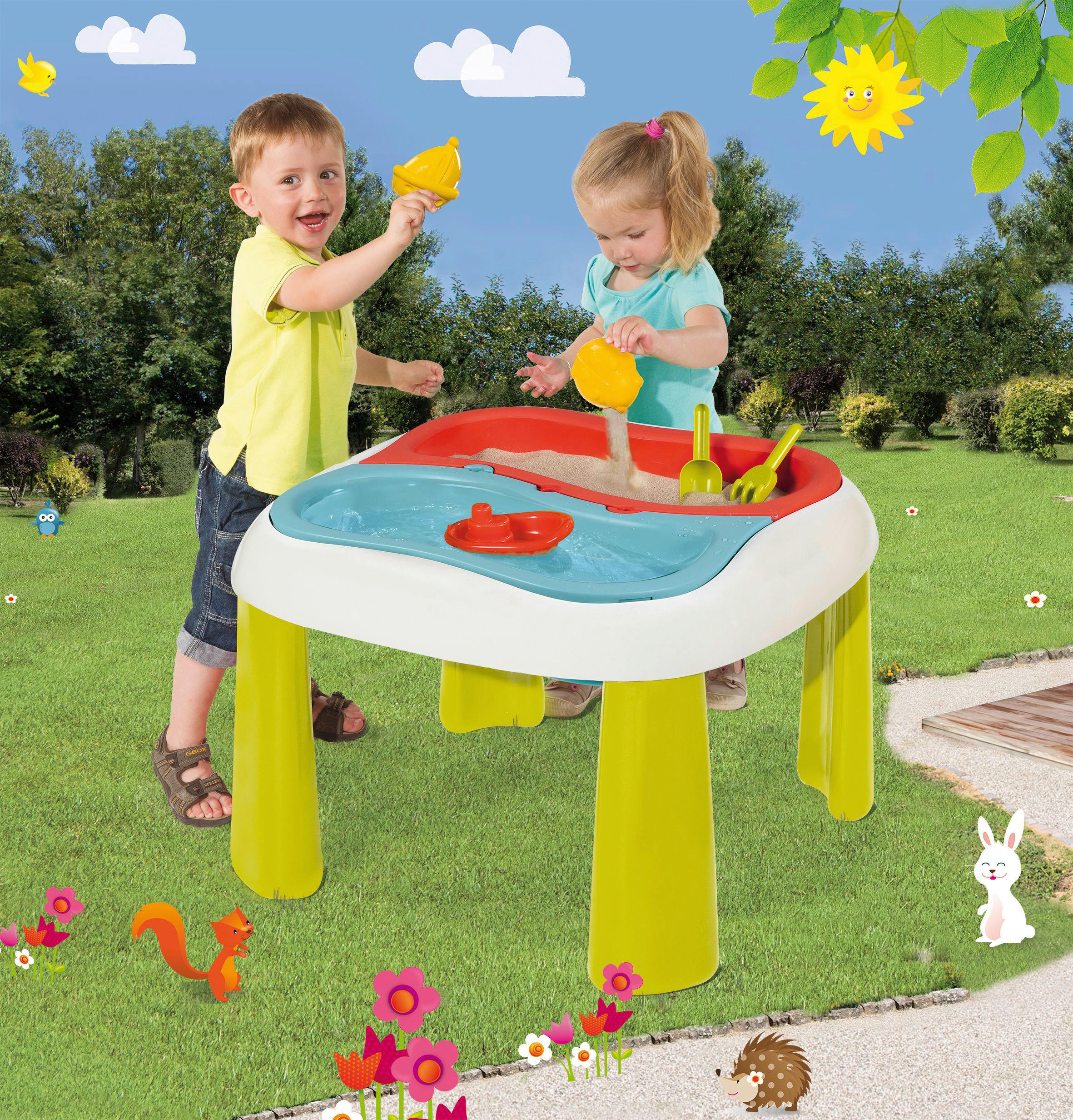 KINDERSPIELSET - Multicolor, Basics, Kunststoff (16,40/71,50/70cm) - SMOBY