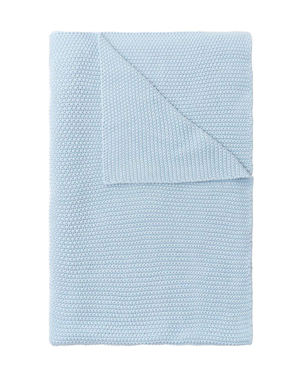 PLAID Nordic Knit 130/170 cm  - Pastellblau, KONVENTIONELL, Textil (130/170cm) - Marc O'Polo