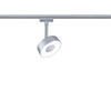 SCHIENENSYSTEM-STRAHLER URail   - Chromfarben, Basics, Kunststoff/Metall (9,8/14,7/5cm) - Paulmann