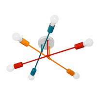 KINDERDECKENLEUCHTE 66/66/25 cm   - Multicolor, LIFESTYLE, Metall (66/66/25cm)