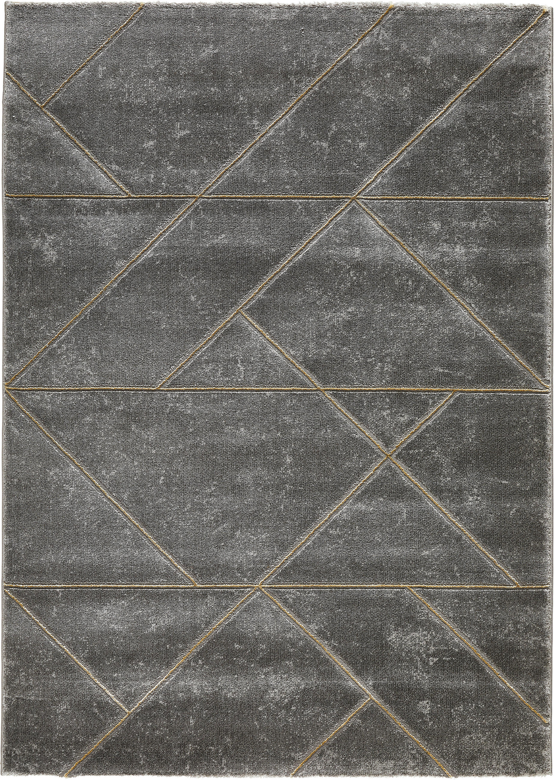 TKANÝ KOBEREC, 120/170 cm sivá - sivá, Design (120/170cm) - Novel