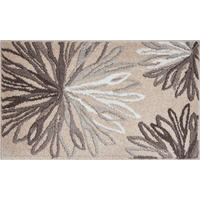 BADTEPPICH Art Taupe, Beige 70/120 cm  - Taupe/Beige, Basics, Kunststoff/Textil (70/120cm) - Grund