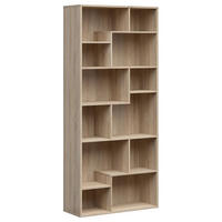 REGAL  87,5/197,5/33,5 cm Sonoma Eiche  - Sonoma Eiche, Design, Holzwerkstoff (87,5/197,5/33,5cm)