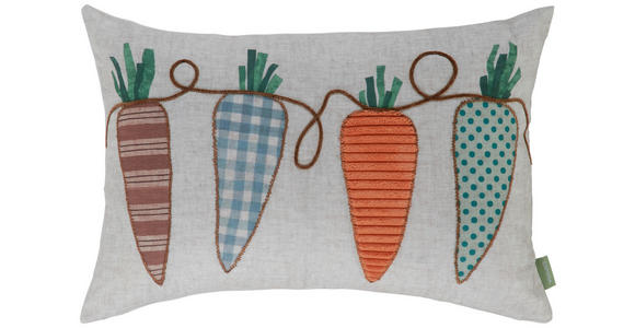 ZIERKISSEN  40/60 cm   - Weiß, Textil (40/60cm) - Esposa