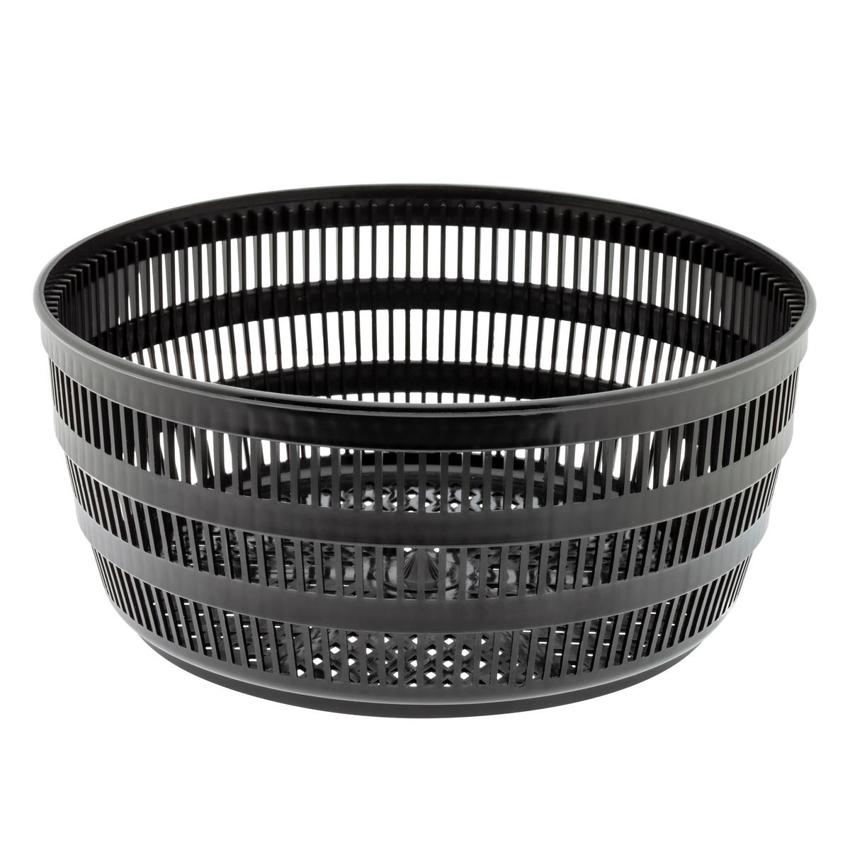 SALATSCHLEUDER - Edelstahlfarben, Basics, Kunststoff/Metall (25/16/25cm) - moHA!