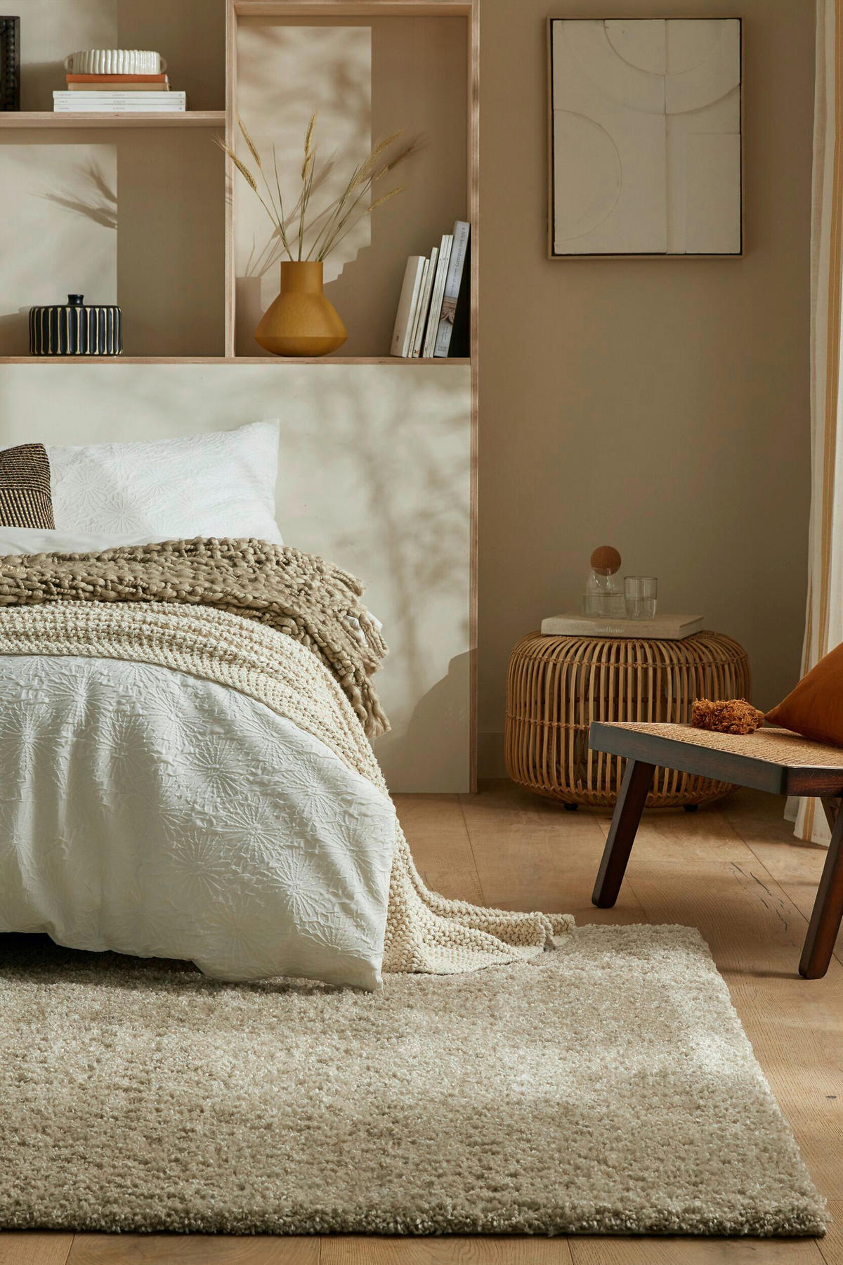 SHAGGY 160/230 cm Flair Rugs Creme, Beige  - Beige/Creme, Basics, Textil (160/230cm) - Xora
