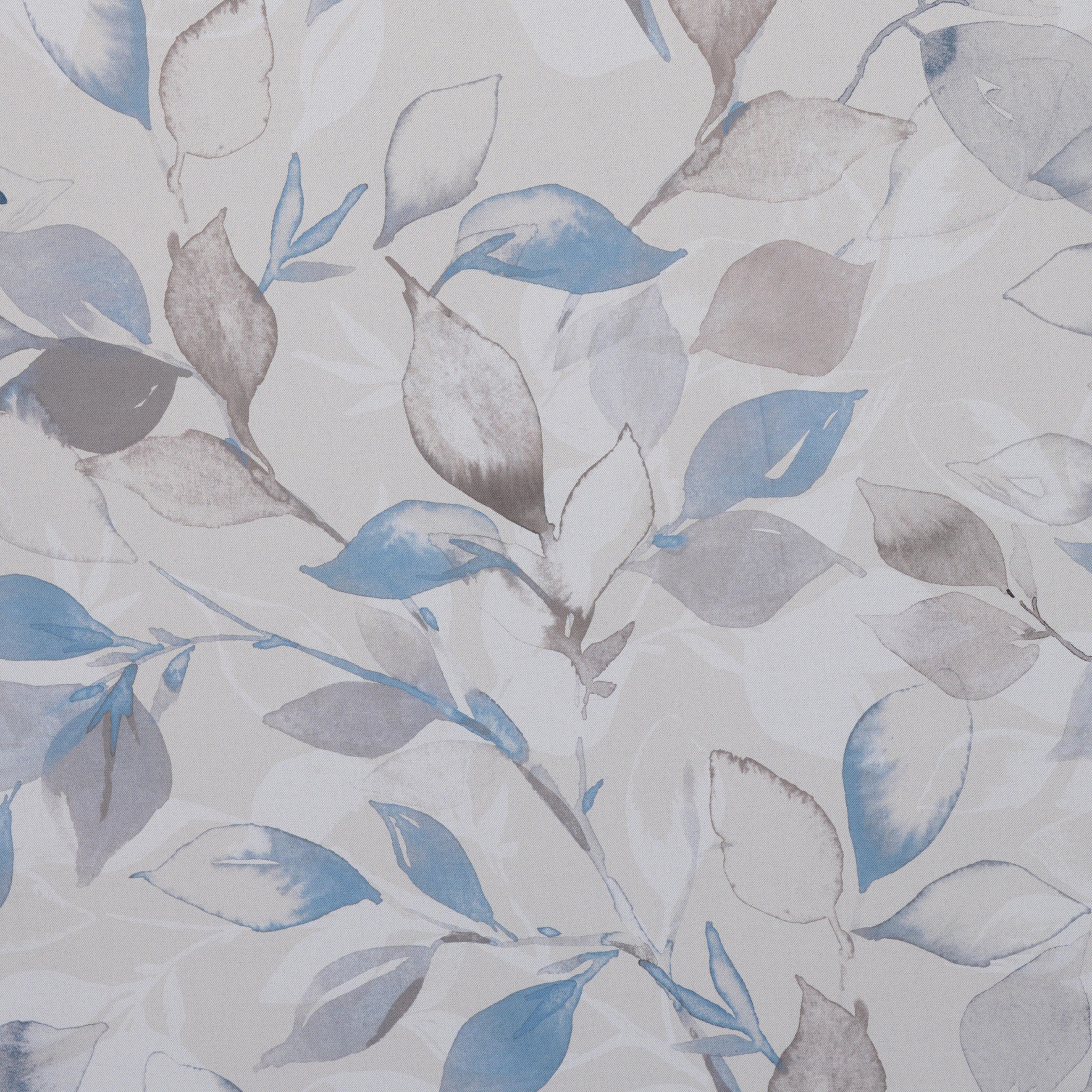 DEKOSTOFF per lfm Verdunkelung  - Blau/Greige, Basics, Textil (145cm) - Esposa
