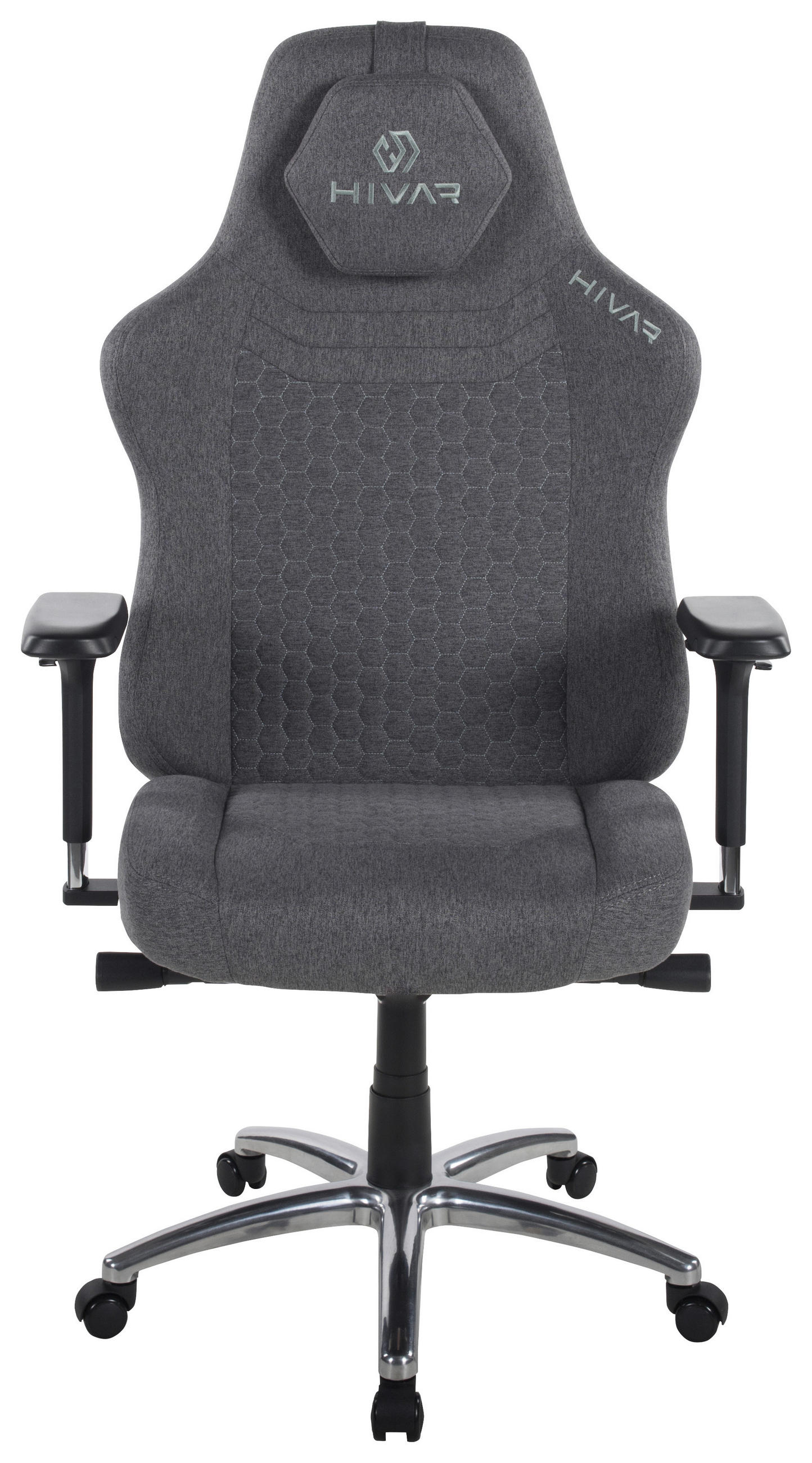 ORBICAL XL Nebulon Silver Silberfarben, Anthrazit, Grau Metall, Textil   - Anthrazit/Silberfarben, LIFESTYLE, Textil/Metall (81/147/72cm) - HIVAR