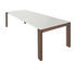 ESSTISCH Kernnussbaum furniert rechteckig Weiß, Nussbaumfarben - Nussbaumfarben/Weiß, Design, Holz (200/100/75cm) - Now by Hülsta ESSTISCH Kernnussbaum furniert rechteckig Weiß, Nussbaumfarben - Nussbaumfarben/Weiß, Design, Holz (200/100/75cm) - Now by Hülsta