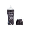 BABYFLASCHE 330 ml  - Schwarz, Trend, Kunststoff/Metall (7.6/7.6/19.2cm) - Twistshake