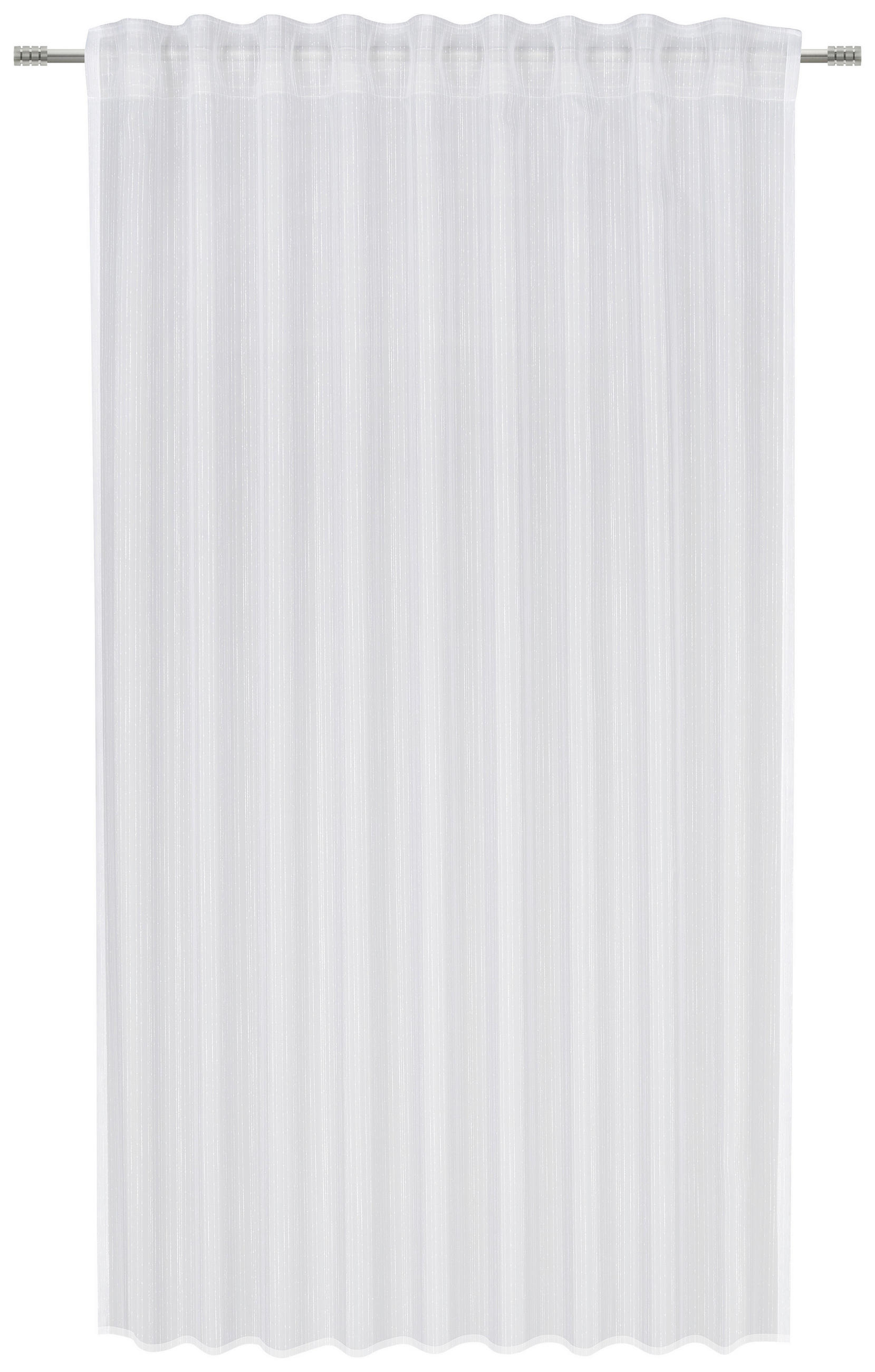 ZAVJESA SA SKRIVENIM OMČAMA bijela 300/180 cm   - bijela, Basics, tekstil (300/180cm) - Esposa